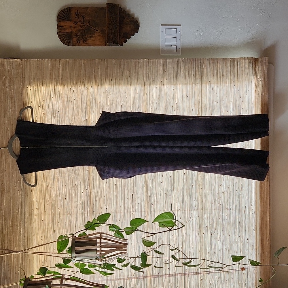 Cartonnier Black + Brown Jumpsuit Size 4 - Picture 4 of 5